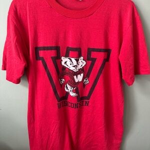 Wisconsin Badgers Red T-Shirt